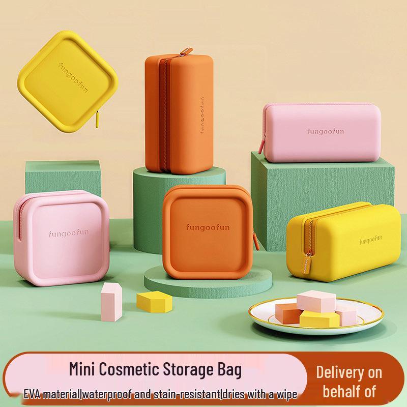 Women's Portable Large-Capacity Travel Makeup Bag - High-Value, Ins Style Skincare Storage Box