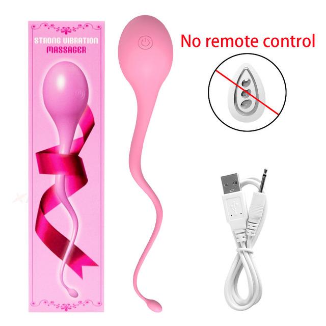 Vibrator cu telecomandă fără fir pentru femei Dildo cu punct G Stimulator de clitoris Vibrator Love Egg Pollywog Sperm Jucării sexuale pentru adulți