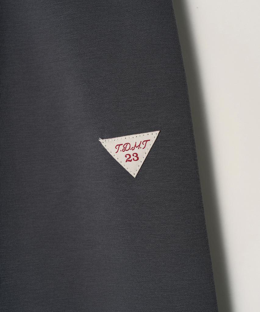 Tudment 50S Embroidered Long Skirt_Charcoal