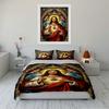 Set Biancheria da Letto Sacro Cuore di Gesù Set Biancheria da Letto con Arte Religiosa (1 copripiumino, 2 federe, piumino non incluso)
