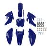Motorcycle Mudguard Body Fairing Kit ABS Plastic Wear Aging Proof Replacement for CRF 70