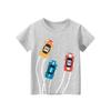 Boys Summer Short Sleeve T Shirt with Cute Dinosaur Print for Toddlers and Kids