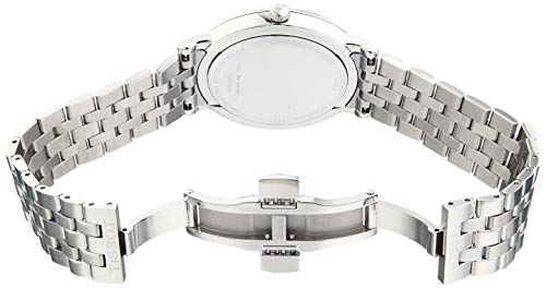 TISSOT Carson Watch with Bracelet and Silver Dial, T1224101103300, Men's, Officially Imported