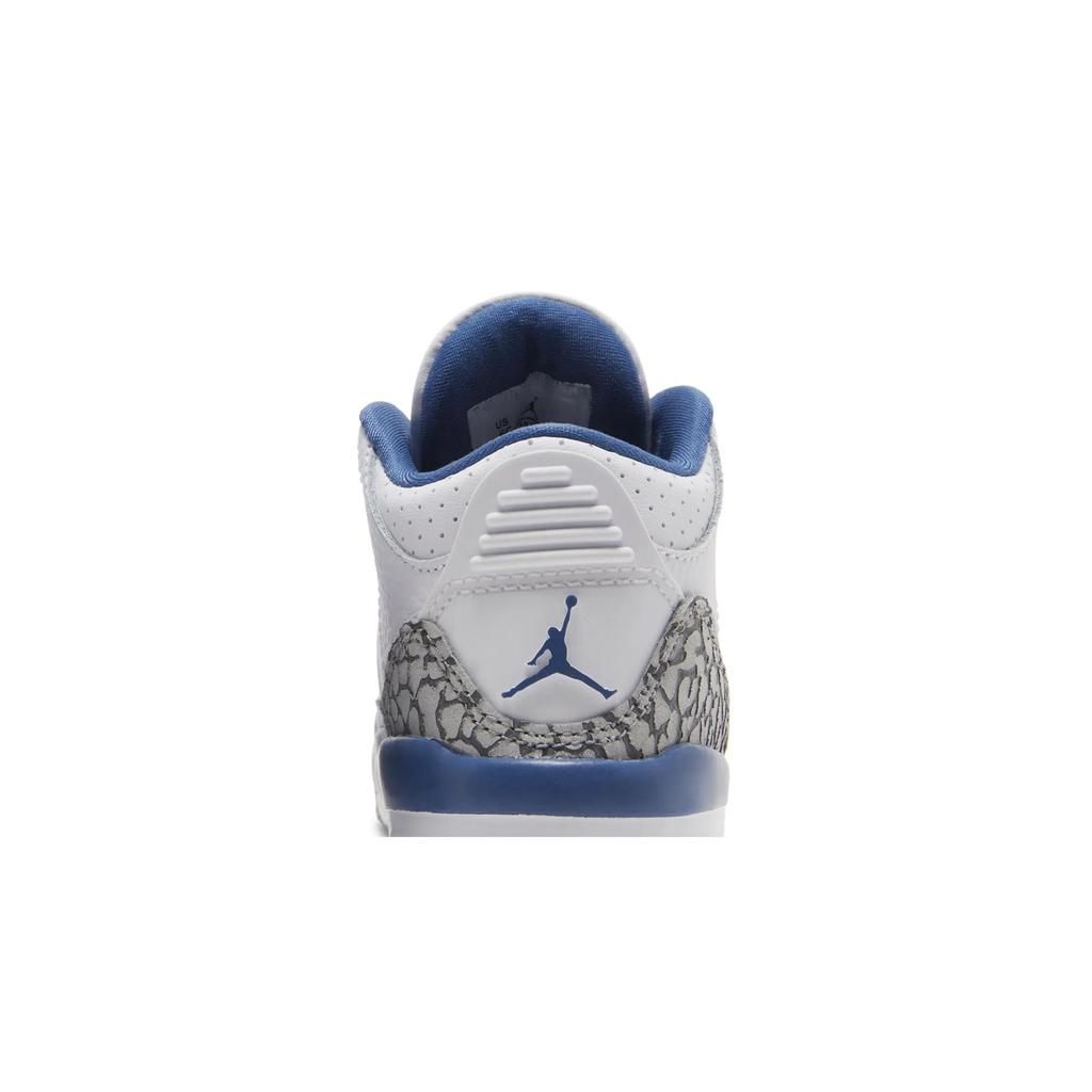 Air Jordan 3 Retro Toddler 'Washington Wizards' (Unisex) White / Metallic Copper / True Blue / Cement Grey Toddler Shoes DM0968 148