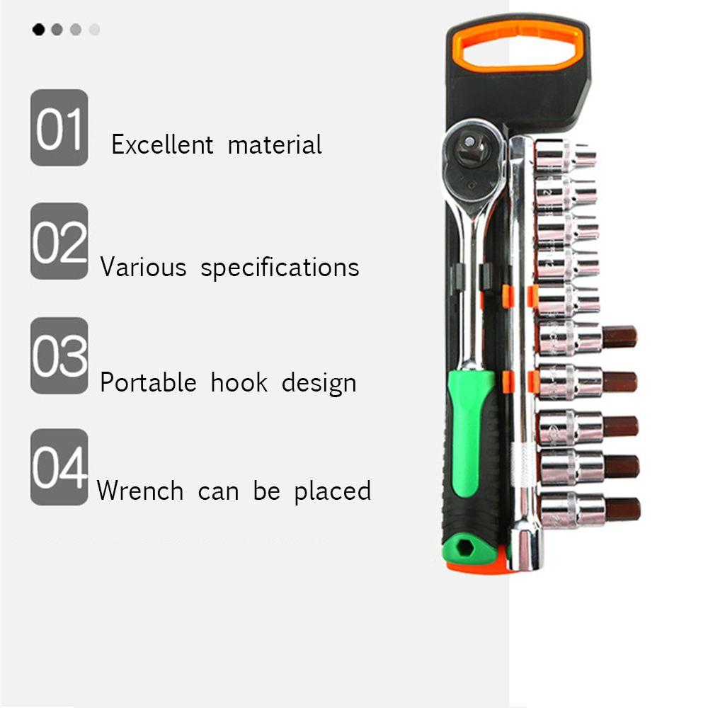 Saves Space Rail Tray Sockets Wrench Holder Sockets Spanner Organizer Socket Wrench Storage Rack