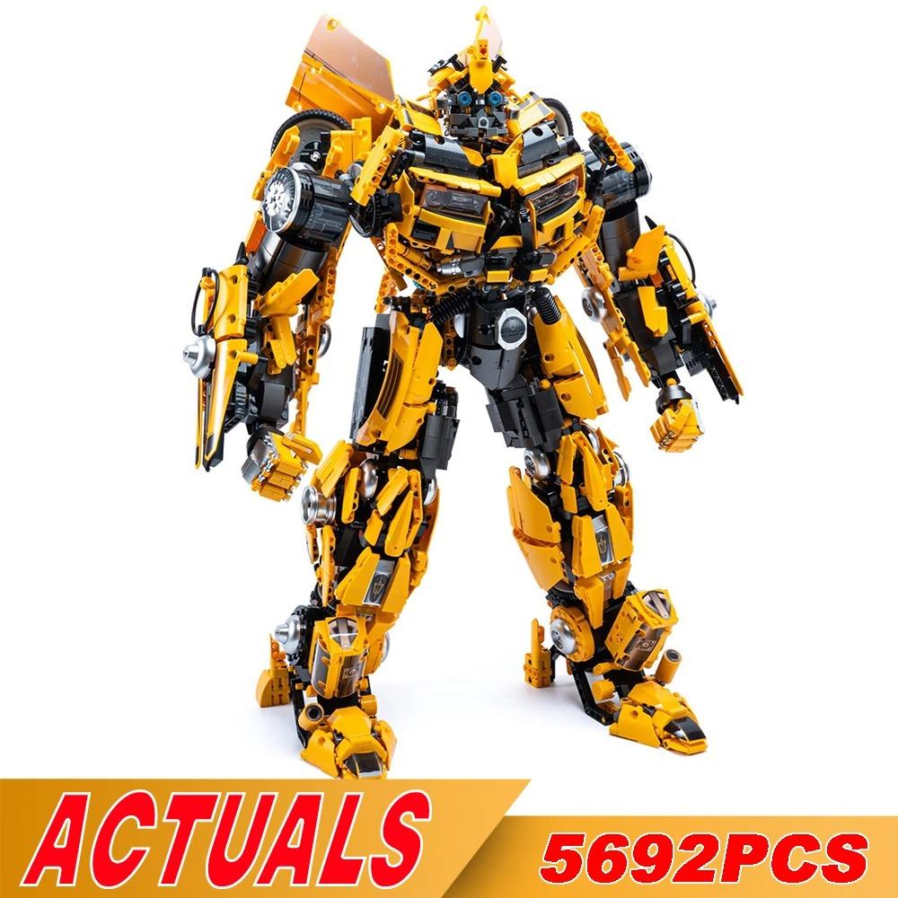 High Quality Big Transformation Robot Building Blocks Toys Primed Robot Creative Bricks Mecha Model Gifts for Children Adults