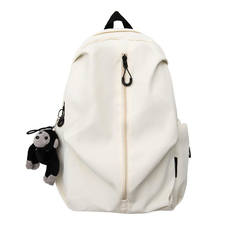 Schoolbag Japanese Ins Folded Backpack Male Large Capacity Travel Computer Backpack College Student Junior High School Student School Bag Female