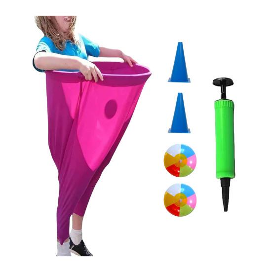 Grandma Garden Balls Game Set Giant Pants And Marker Cones Fun