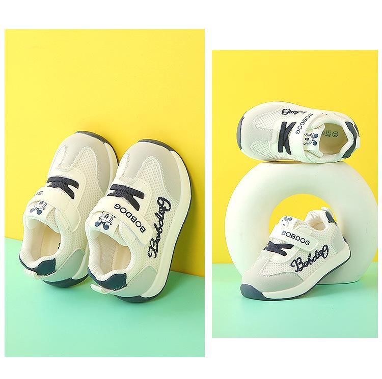 2026 Spring Babu Dou Breathable Toddler Sports Shoes for Boys and Girls: Lightweight Mesh Design