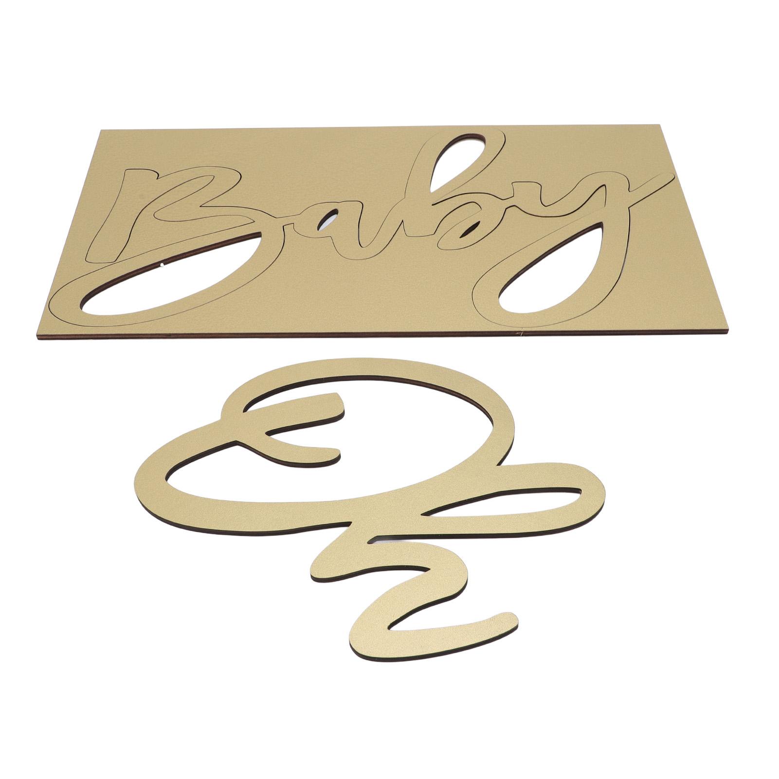 

Oh Baby Wooden Sign Plaque Oh Baby Sign Cutout for Gender Reveal Parties Nursery Decor Gold золотой