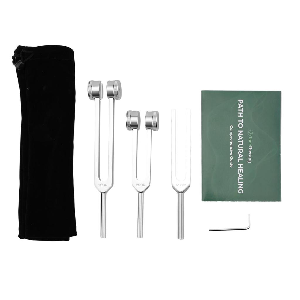 Aluminum Alloy Tuning Fork - Sleep Aid, Yoga, Ear Cleaning, Rattle 