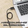 USB Audio Conversion Cable, USB External Sound Card, USB 2.0 Male to 3.5mm Female Headphone Jack, 4-pole TRRS, 1m, Compatible with Windows, Mac OS,