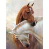 New 5D DIY Diamond Painting Horse Diamond Embroidery Animal Cross Stitch Full Round Drill Crafts Home Decor Manual Gift