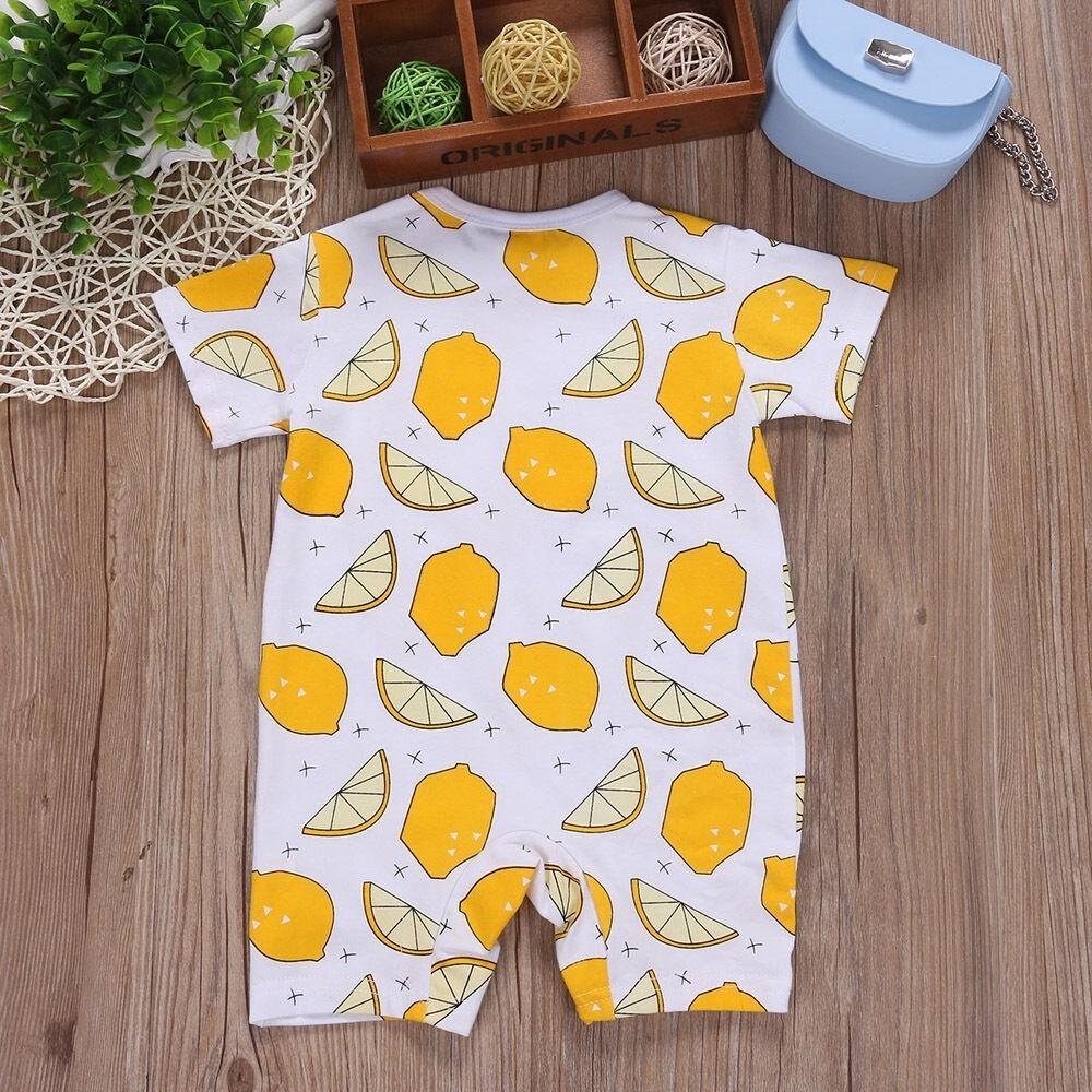 Adorable Newborn Baby Boy Girls Floral Romper Cotton Clothes Summer Outfits