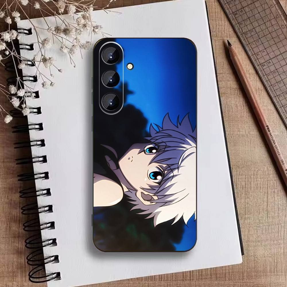 G-Killua Zoldyck K-Hunter X Hunter Phone Case For Samsung Galaxy A73,A72,A71,A70,A52,A51 Others Soft Black Cover