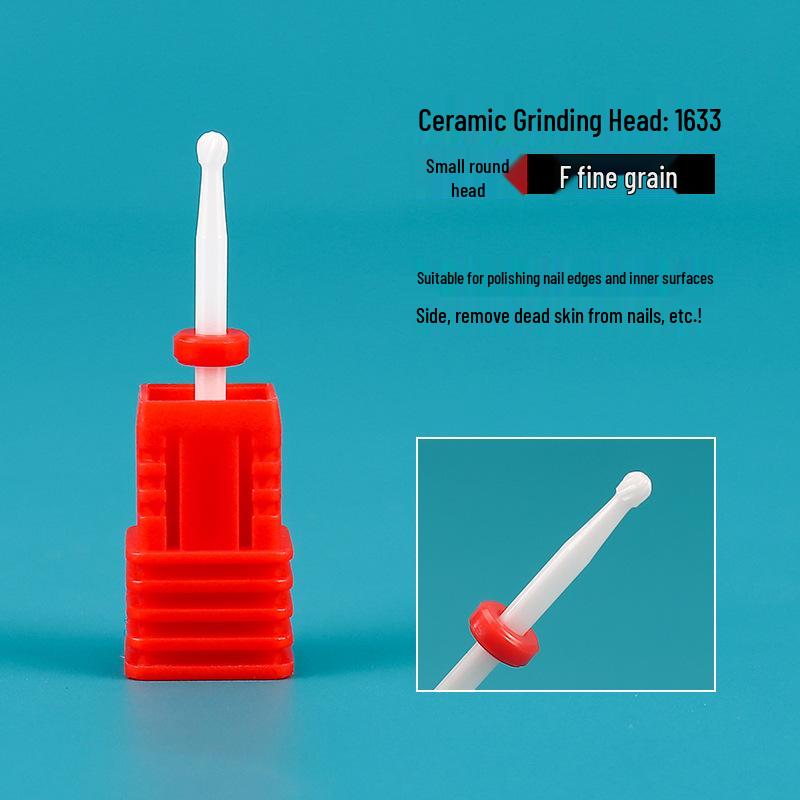 Ceramic Nail Art Grinding Drill Bit - Dead Skin Remover Replacement Head