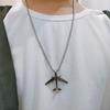 Pendant New Airplane Simple Neutral Hip Hop Non-fading Necklace