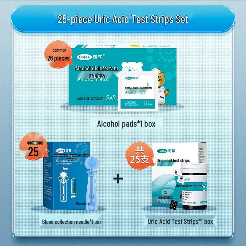 

Набор для анализа уровня мочевой кислоты Kefu