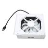 Game Console Cooling Fan Professional Efficient Low Noise Cooler Fan with Colorful Light Strip for Xbox Series S