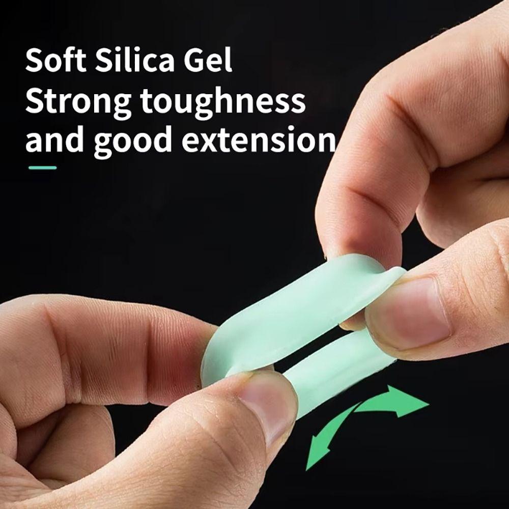 10Pcs Silicone Rod Stop Ring O-ring Absorbing Sweat Anti-Slip Tape New Fishing Accessories