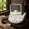 Teapot Elegant Design Loose Leaf Tea Brewing Pot Large Capacity for Entertaining