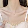 Pearl high sense niche light luxury women's new neck chain collarbone chain Internet celebrity popular necklace pendant