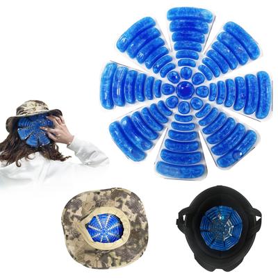 HUAJUN Kühlmütze Kopf Eis Kühlblatt für Kopf PCM Eis Fieber Kopf Hitzschlag Wiederverwendbar Kühl Eis Hitze Hitzedruck Wasserdichtes Pad, Kühler, Pack,