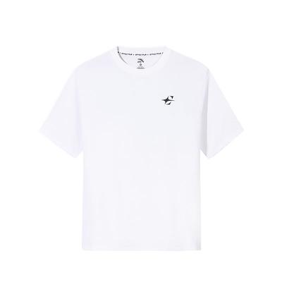 Comfortable Simple Versatile Round Neck Letter Print Breathable Short Sleeve T-Shirt Men Tops Pure-White 952521109-1