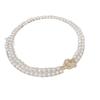 High-end Freshwater Pearl Necklace Women's Light Luxury Niche Design Temperament Double-layer Clavicle Chain