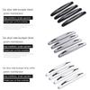 4Pcs Car Door Protector Guard Strip Scratch Protector Car Rubber Bumper Stickers Auto Door Edge Protection Car Decoration