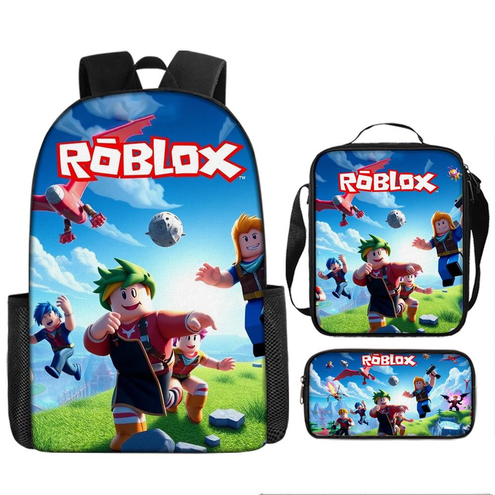 Robles Backpack Three-Piece Children'S Cartoon Backpack Large Capacity School Bag