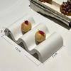Vaisselle Céramique Blanche Forme Spéciale Assiette Occidentale Assiette Vague Cuisine Moléculaire Assiette Dessert Style Français Assiette Sushi Vaisselle