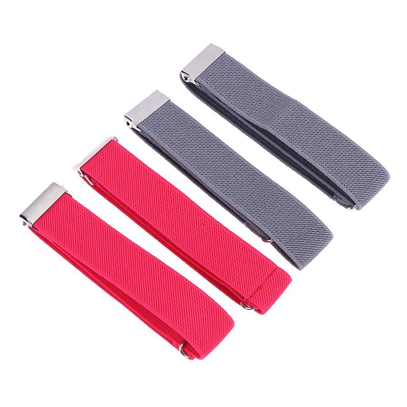 1 Par de Soportes Elásticos Ajustables para Mangas de Camisa, Banda para el Brazo, Pulsera para Manga, Antideslizante, Sujetador de Puño, Brazalete para Hombres y Mujeres