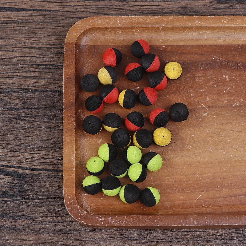 10Pcs/Pack Carp Fishing Boilies Bait Duo Foam Up Boilies Ball Imitation Bait For Carp Hair Zig Rig Feeder Method Fishing Lures
