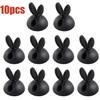 Cute Rabbit Ear Cable Manager Desktop Car Dashboard Charger Cables Clasp Clip Desk Line Organizer Bunny Ear Winder Holder