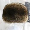 Raccoon Tail Ear Protection Hat Thickened Flat Top Cap High-quality Winter Cap