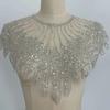 Sequin Applique Mesh Slicing Feather Shape Dress Blouse Decor DIY Stitching Patch Clothing Accessories Wedding Party Clothes Adornment