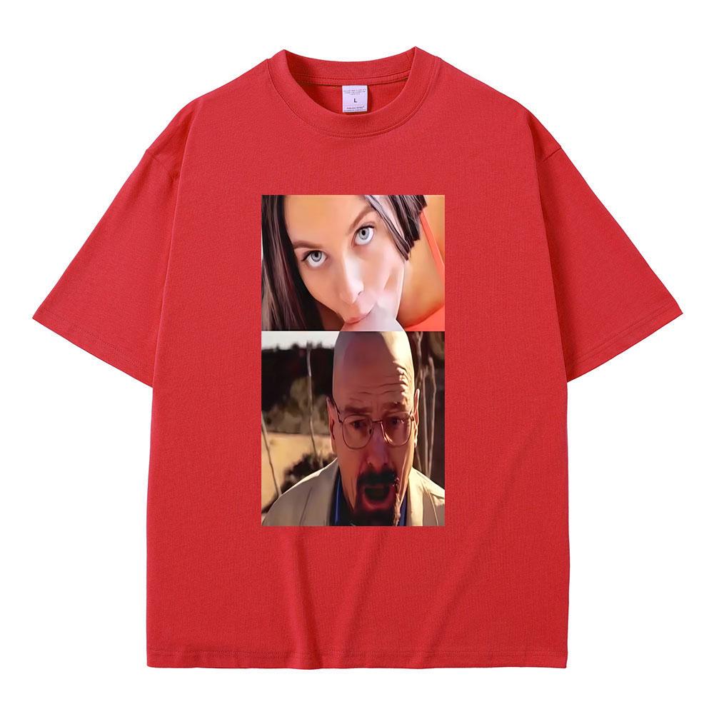Tv Show Breaking Bad Heisenberg Funny Graphic Tshirt Unisexs Unisex Casual Humor T Shirts Short Sleeve Tops Streetwear