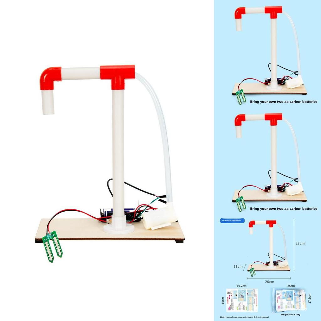 Wissenschaftsexperiment DIY Feuchtigkeitssensor Automatisches Pflanzenbewässerungssystem Kit Für Kinder Pädagogisches Wissenschaftsspielzeug
