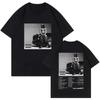 Summer Casual Cotton T-shirt Rapper Lil Wayne Tha Carter II Album Poster Graphic T Shirt Unisex Fashion Hip Hop Vintage T-shirts