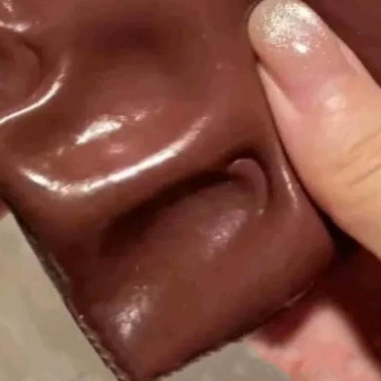 1/2Pcs Chocolate Toast Squeeze Toy Slow Rebound Stress Relief Toast Pinch Sensory