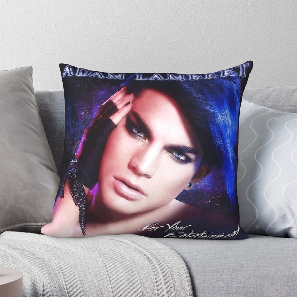 Adam Lambert For Your Entertainment Square Pillowcase Polyester Linen Velvet Pattern Zip Decor Pillow Case Car Cushion Cover