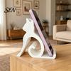 Cell Phone Stand for Cat Lovers Cute Mobile Holder Stand, Desktop Mount Desk Office Universal Bedroom, 3D Printed Stable Diagonal Support Smartphones