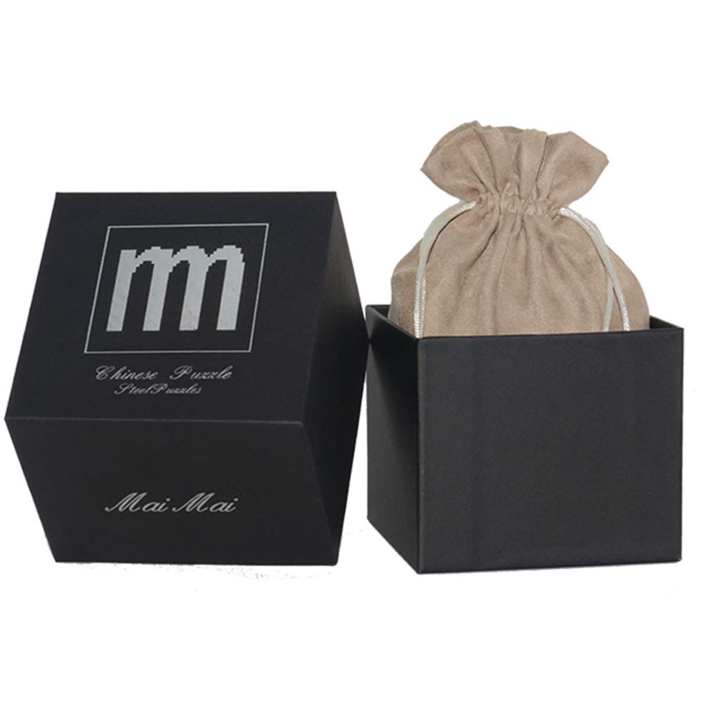 Chonor 30-Piece Brain Teaser and Metal Wire Puzzle Toy Set, Brain & Mind Teaser Puzzle Gift for Adults & Kids, Red Gift Box