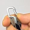 1Pc Stainless Steel Keychain  High-Grade Keyring Personalized Car Buckle
