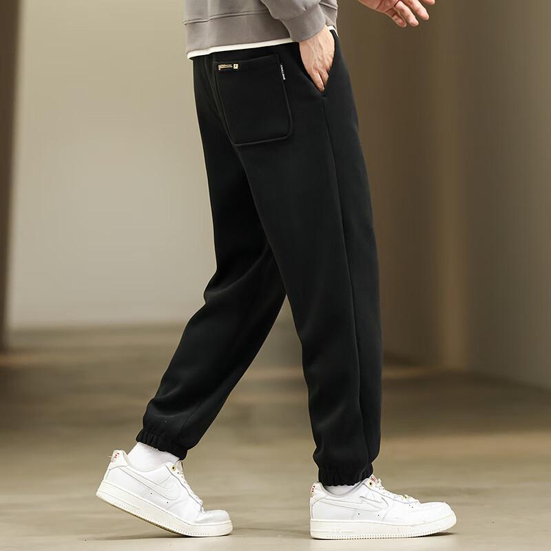 FAPAI Men's Fleece-Lined Jogger Pants