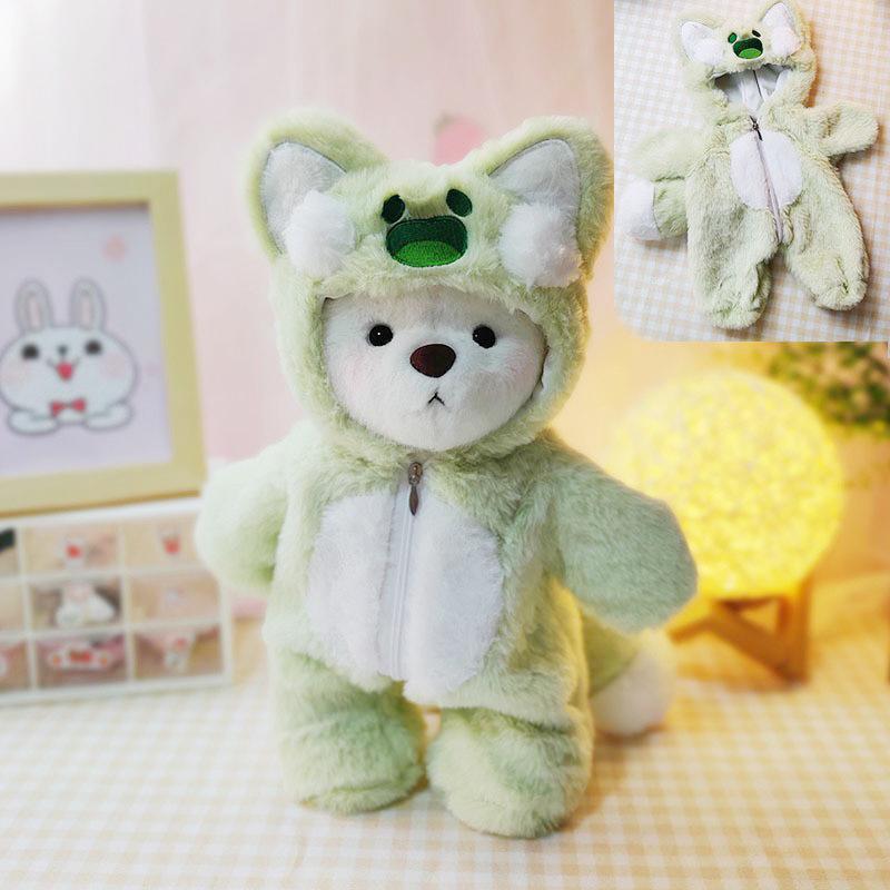 Jucărie de pluș Lina Bear de 30 cm cu pijama de travestit