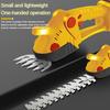 Handheld Portable Electric Hedge Trimmer Multifunctional Small Lawn Mower Garden Electric Pruning Shears
