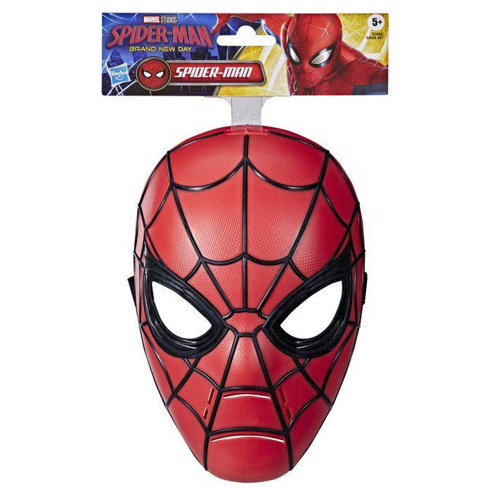 Masque de SpiderMan, déguisement enfant de super-héros, Marvel Spider-Man Brand New Day, des 5 ans