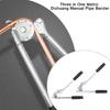 180 Degree Pipe Bending Tool Copper Bender Copper Tubing Bender 6mm/8mm 1/4inch 5/16inch Manual Tube Bender Tool Copper